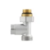 Вузол Raftec нижнього підключення радіатора прямий 1/2"х3/4" HRKS11