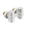 Вузол Raftec нижнього підключення радіатора кутовий 1/2"х3/4" HRKA11