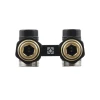 Вузол нижнього підключення радіатора Raftec BLACK кутовий 1/2"х3/4" DHRKA11-B