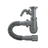Сифон для умывальника с отводом под стиральную машину SantehPlast 1 1/2" 8LN 03.01