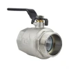 Кран кульовий Raftec BLACK PN40 ЗВ 2" ручка DRH61