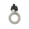 Кран шаровый Raftec BLACK PN40 ЗВ 1" бабочка DRB31