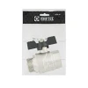 Кран шаровый Raftec BLACK PN40 ЗВ 1" бабочка DRB31