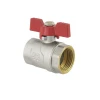 Кран шаровый Raftec RED PN40 ВВ 1" бабочка CBB-03
