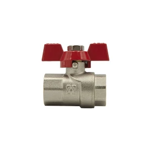 Кран кульовий Raftec RED PN40 ВВ 1/2" метелик CBB-01