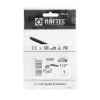 Кран шаровой трехходовой Raftec BLACK DN15 1/2" ВВ TDRH01