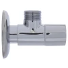 Кран кутовий з керамічним запірним елементом Raftec PN10 ЗЗ 1/2"x1/2" VKE6001