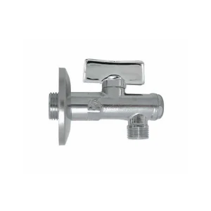 Кран приладовий кульовий кутовий з фільтром Bugatti 1/2 "x1/2" арт.871