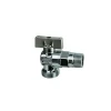 Кран приладовий кульовий кутовий Bugatti ЗЗ 1/2"x3/4" арт.883