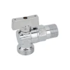 Кран приладовий кульовий кутовий Bugatti ЗЗ 1/2"x3/4" арт.883