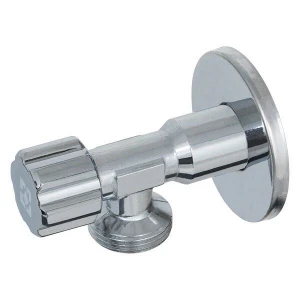 Кран кутовий з керамічним запірним елементом Raftec PN10 ЗЗ 1/2"x3/4" VBE 0102