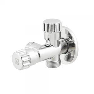Кран приладовий вентильный Raftec Silver 1/2" VBE010101