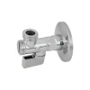 Кран приладовий кульовий кутовий з фільтром Bugatti1 / 2 "x1/2" ручка прапорець арт.771