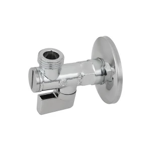 Кран приладовий кульовий кутовий з фільтром Bugatti1 / 2 "x1/2" ручка прапорець арт.771