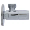 Кран угловой с керамическим запорным элементом Raftec PN10 ЗЗ 1/2"x1/2" VKE7721