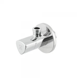 Кран приладовий кутовий Raftec Relo Silver 1/2"х3/8" VKE801005N
