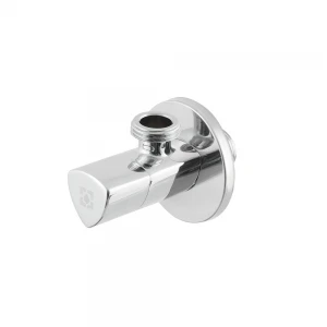 Кран приладовий кутовий Raftec Relo Silver 1/2" VKE80101