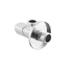 Кран приладовий кутовий Raftec Relo Silver 1/2" VKE80101
