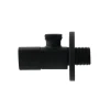 Кран приладовий кутовий Raftec Relo Black 1/2" VKB80101