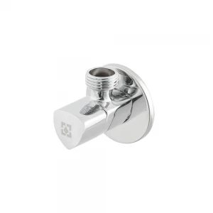 Кран приладовий кутовий Raftec Relo Silver mini 1/2" VKM80101