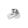 Кран приладовий кутовий Raftec Relo Silver mini 1/2" VKM80101