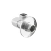 Кран приладовий кутовий Raftec Relo Silver mini 1/2" VKM80101