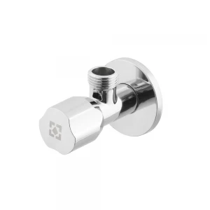 Кран приладовий кутовий Raftec Silver ABS handle 1/2" VMI0101