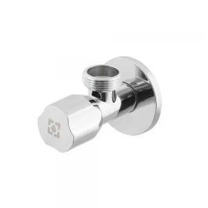 Кран приладовий кутовий Raftec Silver ABS handle mini 1/2"x3/4" VMI0102