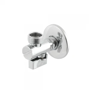 Кран приладовий кутовий з фільтром Raftec Silver 1/2" KFH0101