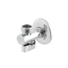 Кран приладовий кутовий з фільтром Raftec Silver 1/2" KFH0101