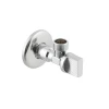 Кран приладовий кутовий Raftec Relo Silver 1/2" KH0101