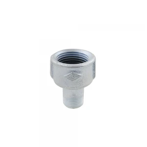 Перехідник оцинкований Gebo DN40хDN32 1 1/2"Вх1 1/4"З