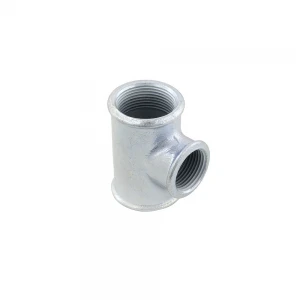 Трійник оцинкований Gebo редукційний ВВВ DN25хDN15хDN25 1"х1/2"х1"