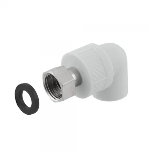 Муфта угловая PPR Raftec 20мм НГ 1/2"
