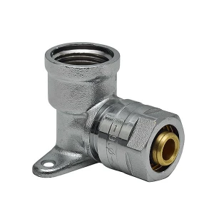 Коліно Raftec ВВ 16x1/2" UVL-1601 з вушками