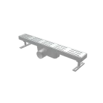 Трап лінійний Nova 5100N 200 мм, горизонтальний вихід 50 мм