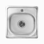 Кухонна мийка нержавіючої сталі Platinum САТИН PLATINUM 3838 з (0,6/160 мм)