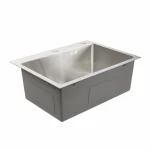 Кухонна мийка Platinum Handmade 600х450х220 (товщина 3,0/1,5 мм + дозатор в комплекті)