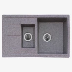 Гранітна мийка для кухні Platinum глянець Мікс PLATINUM 7850W KESSAN