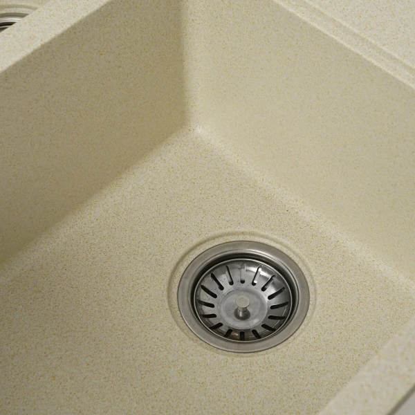 Гранітна мийка для кухні Platinum 7850 HARMONY матова Пісок