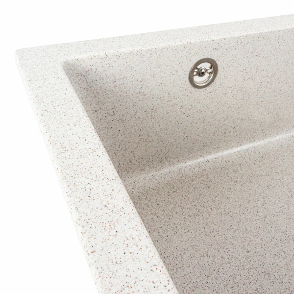 Гранітна мийка для кухні Platinum 7945 Paruana матова Топаз