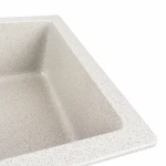 Гранітна мийка для кухні Platinum 7945 Paruana матова Топаз