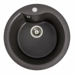 Гранітна мийка для кухні Platinum Гренадін PLATINUM 480 TURAS матова