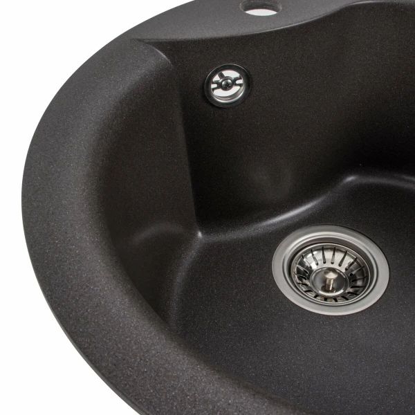 Гранітна мийка для кухні Platinum Гренадін PLATINUM 480 TURAS матова