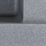 Гранітна мийка для кухні Platinum 6550 LOTOS матовий Сірий Мусон