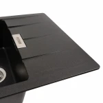 Гранітна мийка для кухні Platinum 7850 ROMA матовий Моріон