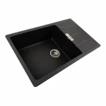 Гранітна мийка для кухні Platinum 7850 ROMA матовий Моріон