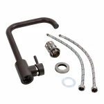 Змішувач кухонний Platinum NS02B (3008B-NA) темна скеля