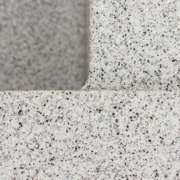 Кухонна мийка гранітна матова 7050 CASCADA Platinum Сірий