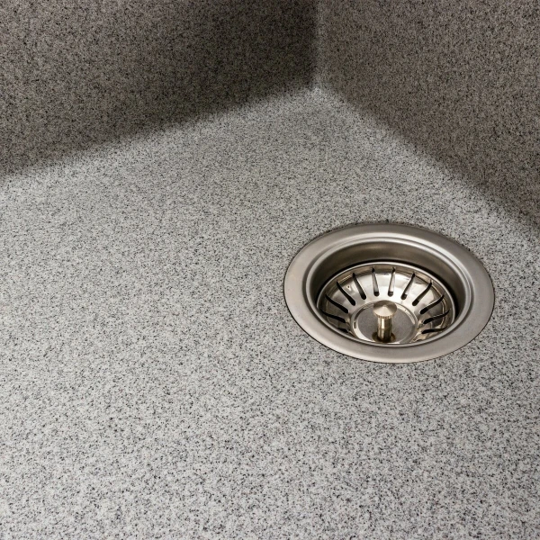 Кухонна мийка гранітна матова 7050 CASCADA Platinum Сірий